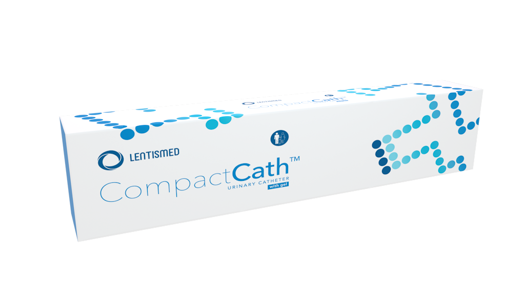 CompactCath – mit Gel geschmierter Nelaton-Katheter