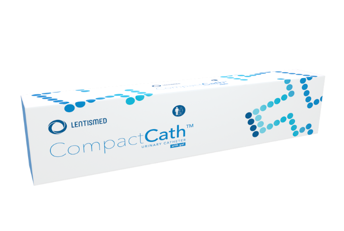 CompactCath – mit Gel geschmierter Nelaton-Katheter